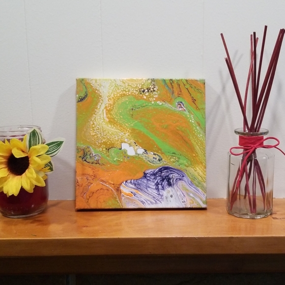 8x8 acrylic painting- original - Picture 4 of 6